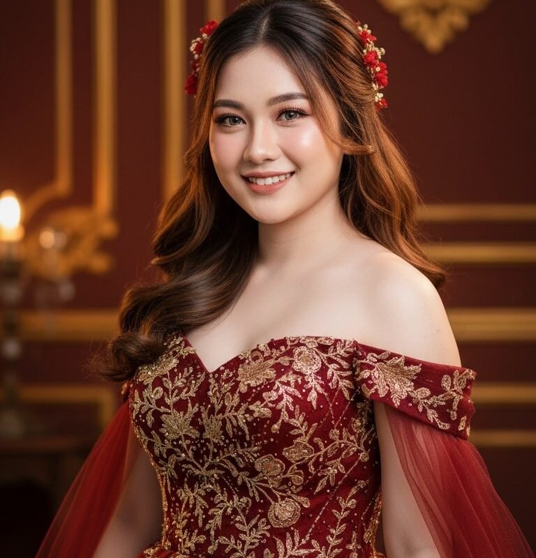 Promt Wanita Cantik Anggun Versi Tanpa Hijab