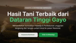 Gayo Agrobisnis ⮞ Komoditas Palawija & Perkebunan Dataran Tinggi Gayo