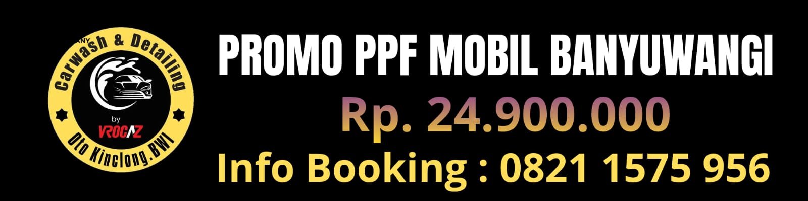 Hasil Pemasangan PPF Mobil Vrocaz Banyuwangi