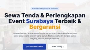 Sewa Tenda & Perlengkapan Event Surabaya | Nawasena