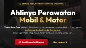 Coating & PPF Mobil Terpercaya di Kulon Progo – Vrocaz Auto Care