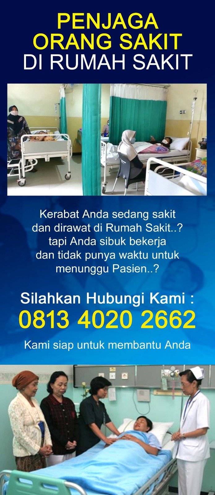 Informasi lengkap jasa penjaga orang sakit dan perawat lansia di Semarang