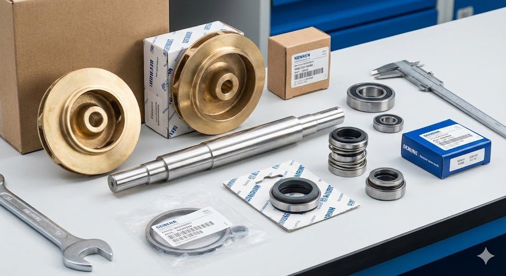 Jaminan Suku Cadang Asli (Genuine Parts) untuk Pompa Ebara & Torishima: Impeller, Shaft, & Mechanical Seal