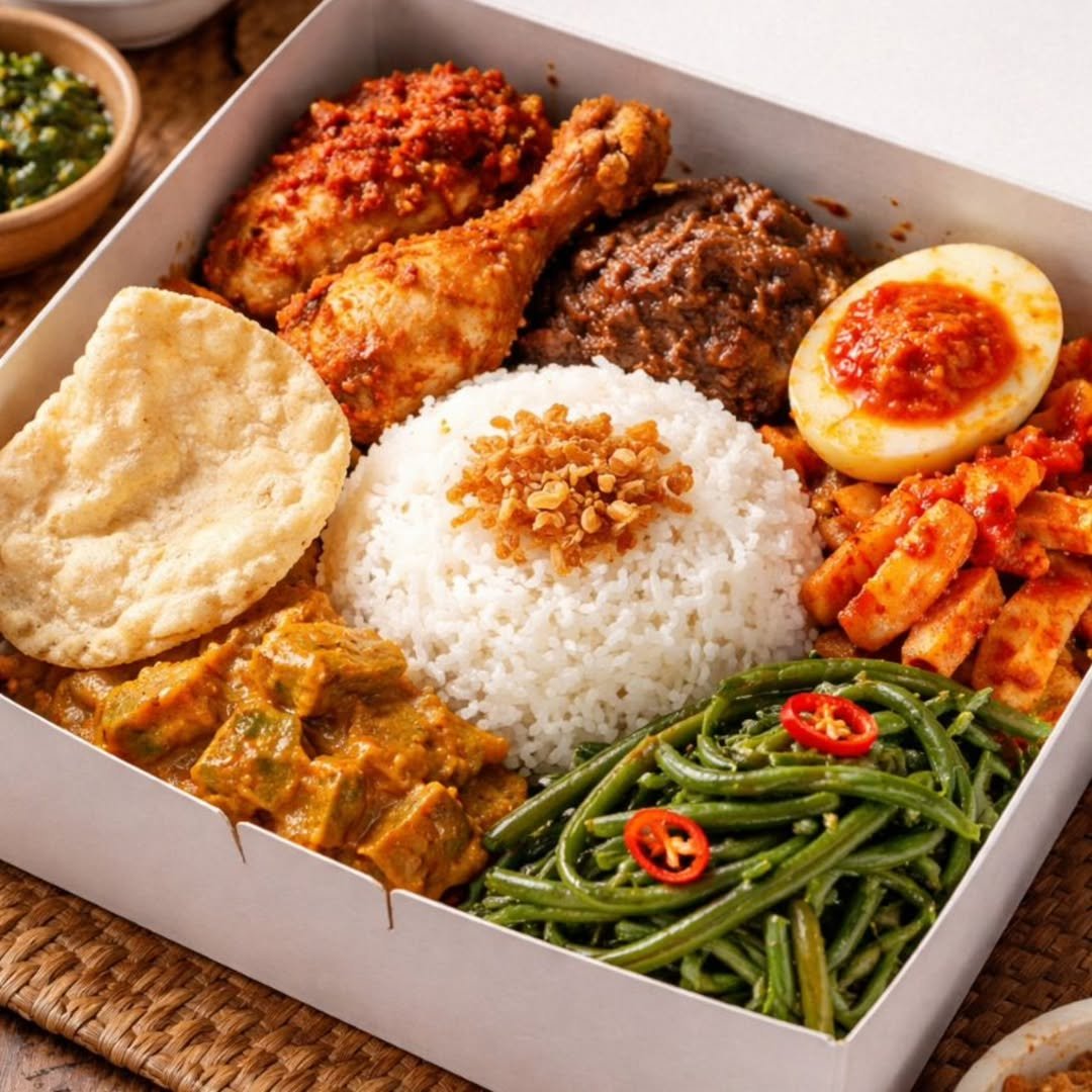 Nasi Padang Kotak Praktis Jakarta