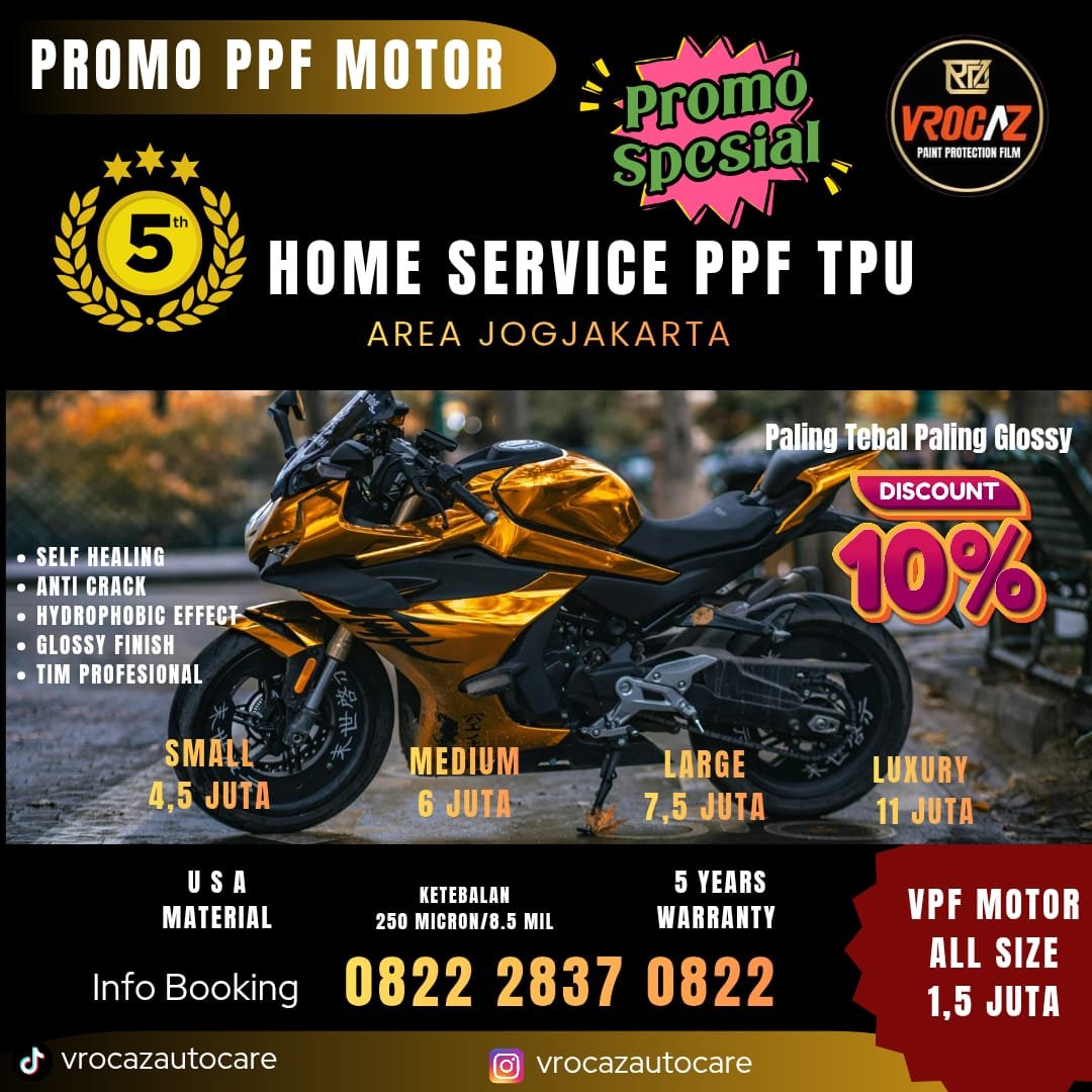 Promo Spesial PPF Motor