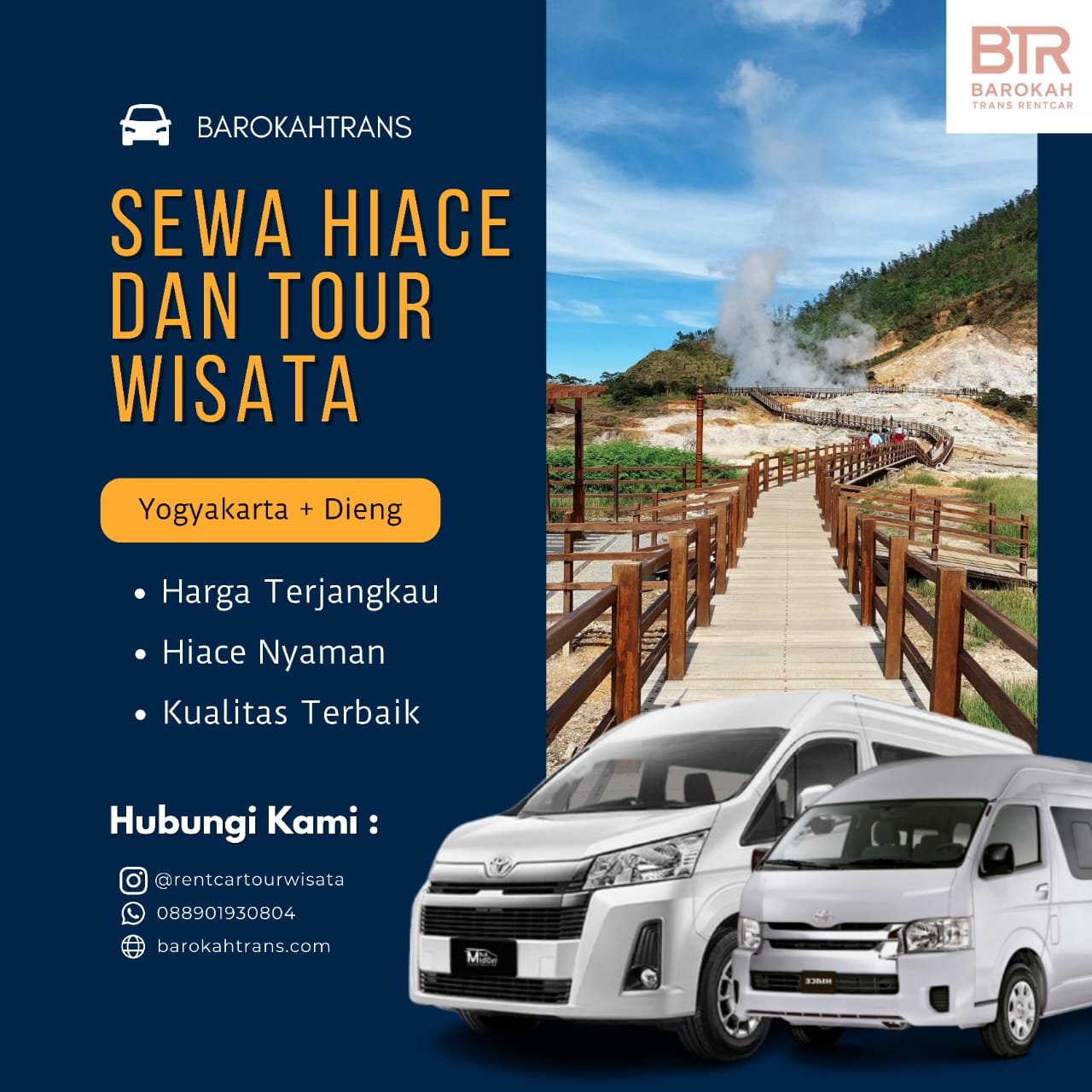 Paket Yogyakarta Dieng Plateau